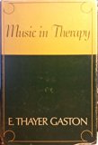 Music in Therapy N/A 9780023407000 Front Cover