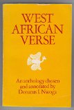 West African Verse An Anthology N/A 9780582601000 Front Cover