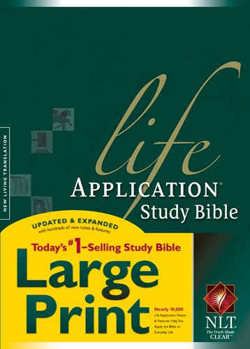 Life Application Study Bible   2009 (Large Type) 9781414332000 Front Cover
