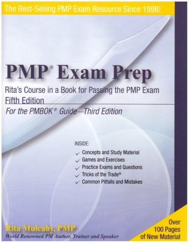 PMP Exam Prep Rita's Course in a Book for Passing the PMP Exam 5th 2005 9781932735000 Front Cover