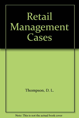 Retail Management Cases  1969 9780029325001 Front Cover