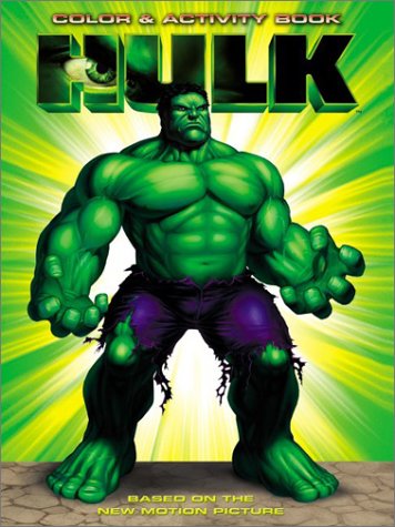 Hulk  Activity Book  9780060519001 Front Cover