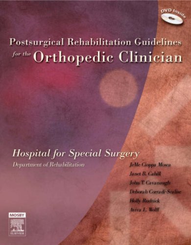 Postsurgical Rehabilitation Guidelines for the Orthopedic Clinician   2006 9780323032001 Front Cover