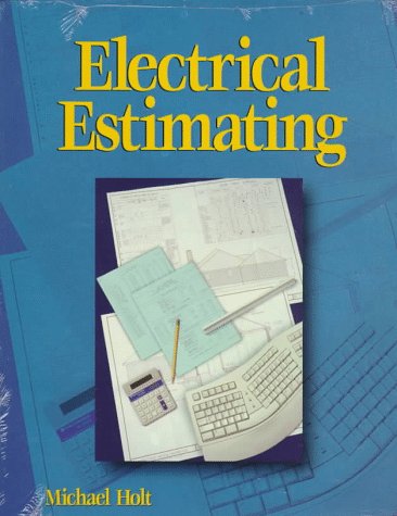 Electrical Estimating  1st 1997 9780827381001 Front Cover