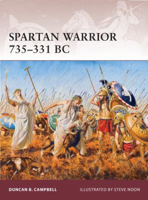 Spartan Warrior 735-331 BC   2012 9781849087001 Front Cover