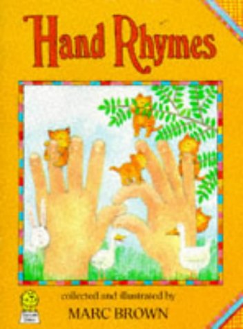 Hand Rhymes   1987 9780006628002 Front Cover