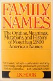 Family Names How Our Surnames Came to America N/A 9780020800002 Front Cover