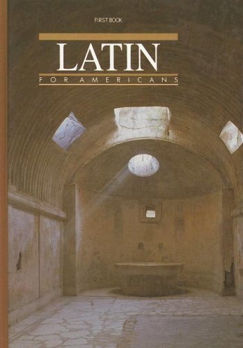 Latin for Americans: First Book -Stud 7th (Student Manual, Study Guide, etc.) 9780026460002 Front Cover