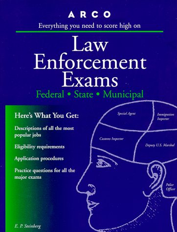 Law Enforcement Exams 3rd 9780028622002 Front Cover