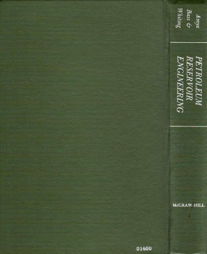Petroleum Reservoir Engineering Physical Properties 1st 1960 9780070016002 Front Cover