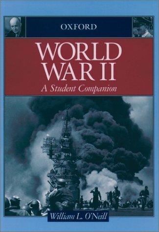 World War II A Student Companion  1999 9780195108002 Front Cover