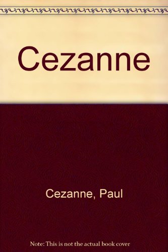 Cezanne   1996 9780876331002 Front Cover