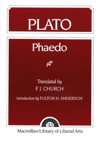 Plato Phaedo 1st 1951 9780023224003 Front Cover