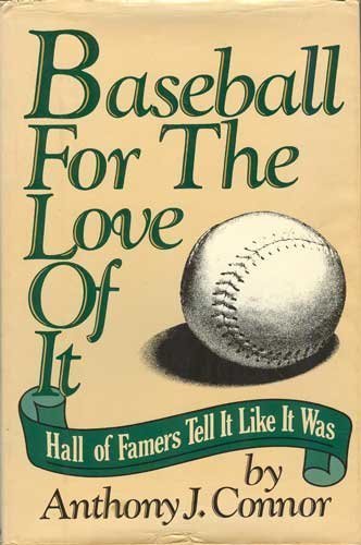 Baseball for the Love of It N/A 9780025275003 Front Cover
