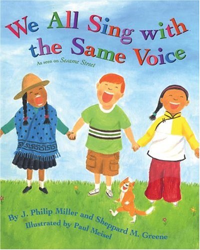 We All Sing with the Same Voice  Reprint  9780060739003 Front Cover