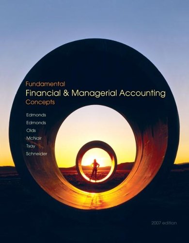 Fundamental Financial and Managerial Accounting Concepts  2007 9780072846003 Front Cover