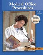 MEDICAL OFFICE PROCEDURES-TEXT 6th 2006 9780073191003 Front Cover