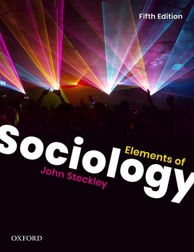 Elements of Sociology  5th 9780199033003 Front Cover