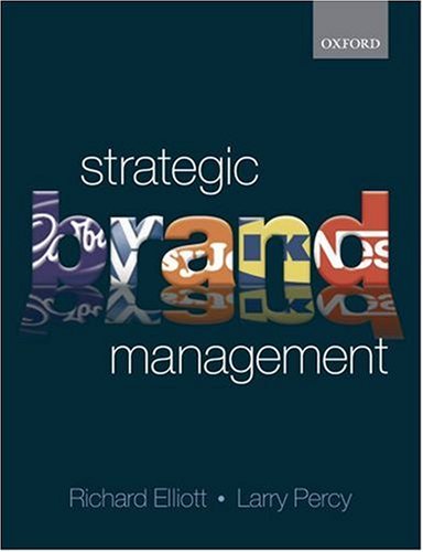 Strategic Brand Management   2006 9780199260003 Front Cover