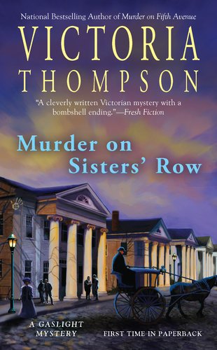Murder on Sisters' Row  N/A 9780425248003 Front Cover
