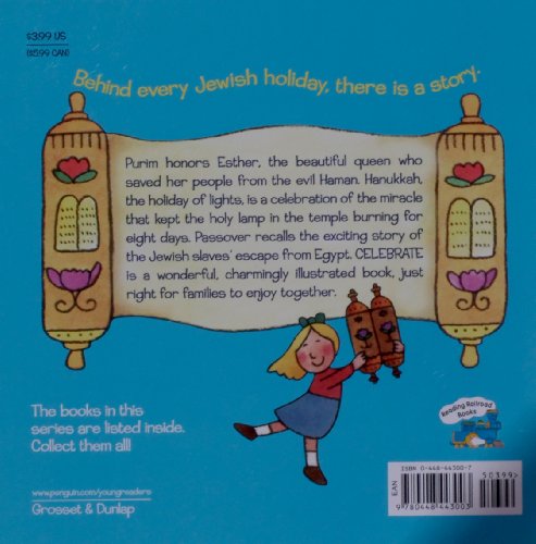 Celebrate A Book of Jewish Holidays N/A 9780448443003 Front Cover