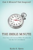 Bible Minute N/A 9781609573003 Front Cover
