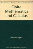 Finite Mathematics and Calculus   1977 9780023186004 Front Cover