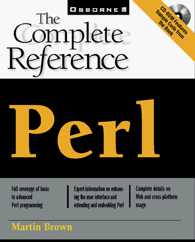 Perl The Complete Reference 2nd 1999 9780072120004 Front Cover