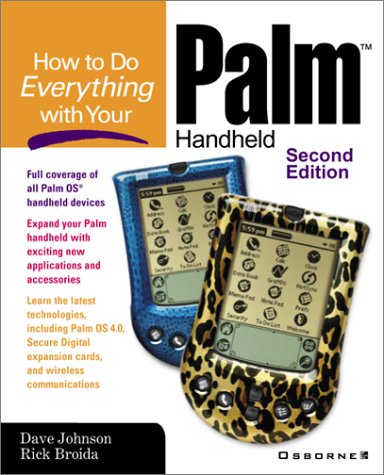 How to Do Everything with Your Palm Handheld  2nd 2001 9780072191004 Front Cover