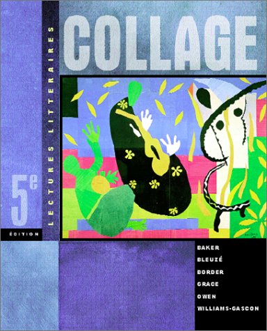 Collage Lectures Littï¿½raires 5th 2001 (Revised) 9780072344004 Front Cover