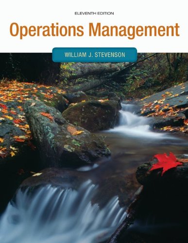 Operations Management with Connect Plus  11th 2012 9780077505004 Front Cover