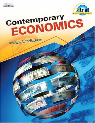 Contemporary Economics  5th 2005 9780538437004 Front Cover