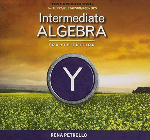 Intermediate Algebra  4th 2011 9780538734004 Front Cover