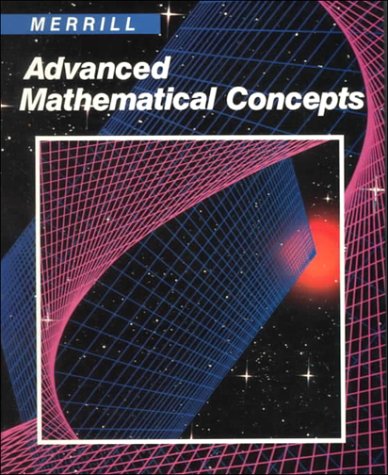 Advanced Mathematical Concepts  1991 9780675060004 Front Cover
