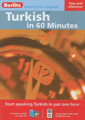 Turkish - Berlitz in 60 Minutes  N/A 9789812684004 Front Cover