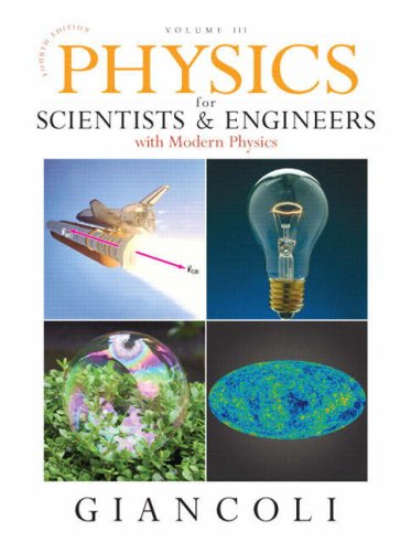 Physics for Scientists and Engineers with Modern Physics, Volume 3 (Chapters 36-44)  4th 2008 (Revised) 9780132274005 Front Cover