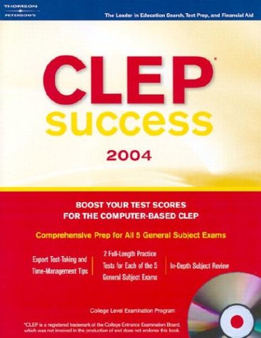 CLEP Success 2004  6th 9780768912005 Front Cover