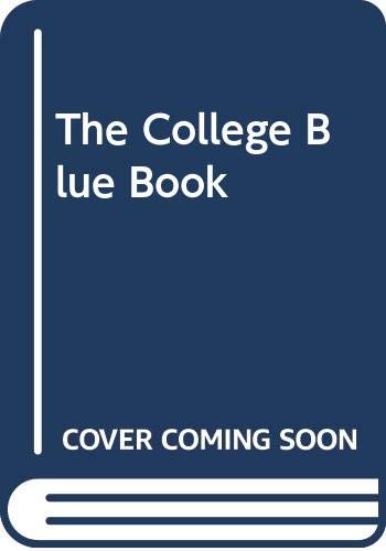 College Blue Book 7th 1999 9780028653006 Front Cover