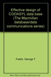 Effective Design of CODASYL Data Base  1985 9780029487006 Front Cover