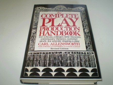 Complete Play Production Handbook N/A 9780060150006 Front Cover