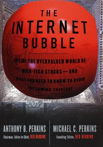 Internet Bubble Inside the Overvalued World of High-Tech Stocks - And What You Need to Know to Avoid the Coming Catastrophe  1999 9780066640006 Front Cover