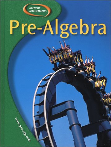Pre-Algebra  5th 2003 (Student Manual, Study Guide, etc.) 9780078252006 Front Cover