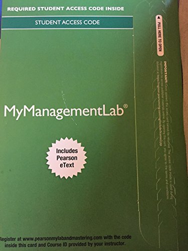 Fundamentals of Human Resource Management Mymanagementlab With Pearson Etext Access Card:   2015 9780133861006 Front Cover