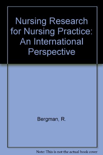 Nursing Research for Nursing Practice : An International Perspective  1990 9780412335006 Front Cover
