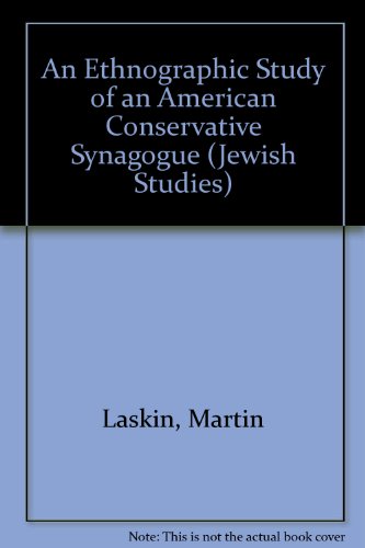 Ethnographic Study of an American Conservative Synagogue   2002 9780773472006 Front Cover