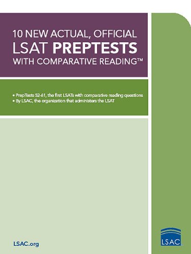 10 New Actual, Official LSAT PrepTests with Comparative Reading (PrepTests 52-61) N/A 9780984636006 Front Cover