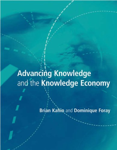 Advancing Knowledge and the Knowledge Economy   2006 9780262113007 Front Cover