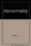 Abnormality : Experimental and Clinical Approach  1977 9780023993008 Front Cover
