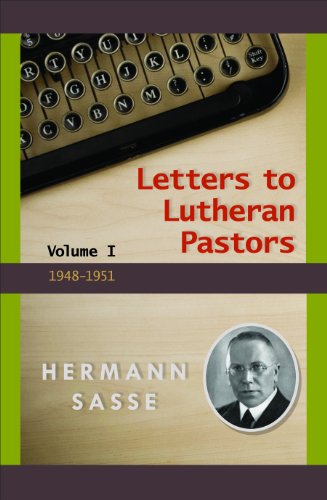 Letters to Lutheran Pastors:   2013 9780758628008 Front Cover