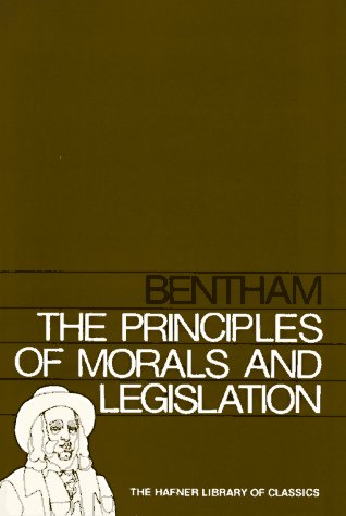 Introduction to the Principles of Morals and Legislation   1948 9780028412009 Front Cover